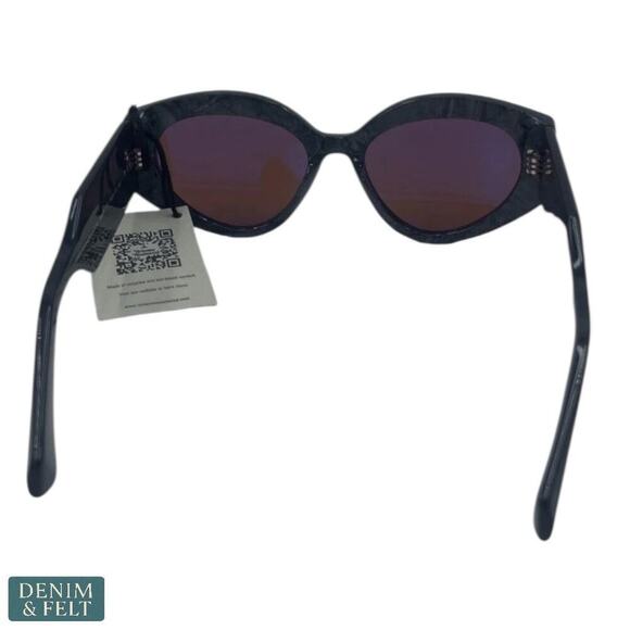 Vivienne Westwood Jackie Sunglasses Black/Brown UV Protection NEW/NWT!! main image 16